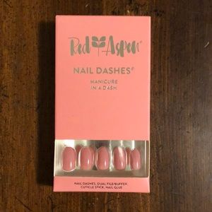 Red Aspen Nail Dashes Think Pink, Erin